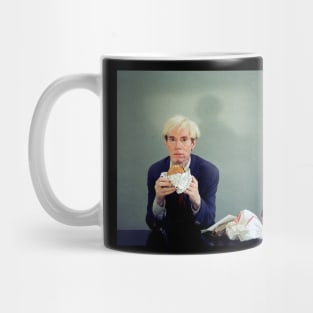 Andy Warhol Cheeseburger Mug